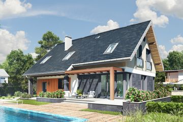  Projekt domu Skarbek Polo (1578) (KRD2727) - projekt domu parterowego z poddaszem - Zdjęcie 6