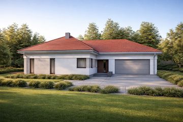  Projekt domu TK77 (WAK1074) - projekt domu parterowego - Zdjęcie 3