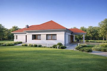  Projekt domu TK77 (WAK1074) - projekt domu parterowego - Zdjęcie 4