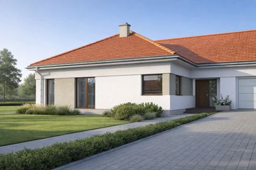  Projekt domu TK78 (WAK1075) - projekt domu parterowego - Zdjęcie 4