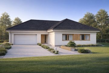  Projekt domu TK79 (WAK1076) - projekt domu parterowego - Zdjęcie 2