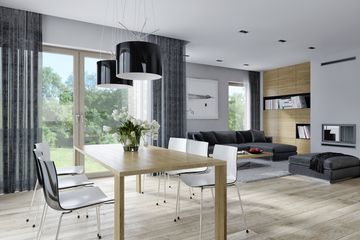  Projekt domu TK79 (WAK1076) - projekt domu parterowego - Zdjęcie 6