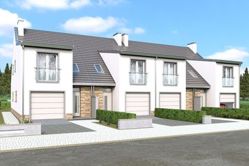  Projekt domu Erwin - bliźniak PLP (WRD2682) - projekt domu z pełnym piętrem - Zdjęcie 3