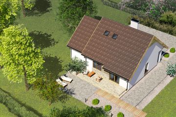  Projekt domu D288 (WAI1404) - projekt domu parterowego - Zdjęcie 3