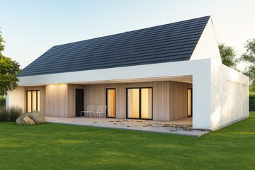  Projekt domu A-26 (PZB1035) - projekt domu parterowego - Zdjęcie 2