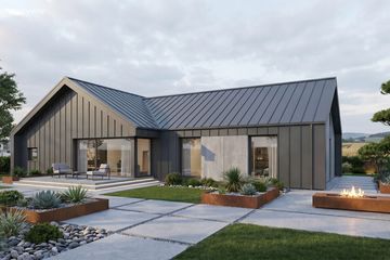 Projekt domu Compressus I g1 - parterowy dom o powierzchni 112,61 m², dach dwuspadowy - ujęcie 19