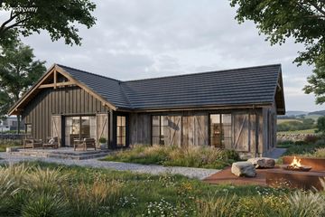 Projekt domu Compressus I g1 - parterowy dom o powierzchni 112,61 m², dach dwuspadowy - ujęcie 23