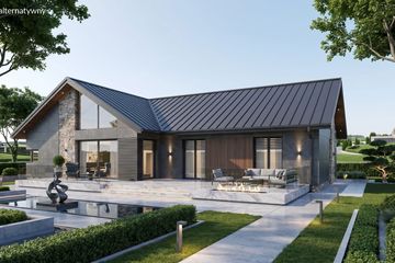 Projekt domu Compressus I g1 - parterowy dom o powierzchni 112,61 m², dach dwuspadowy - ujęcie 25