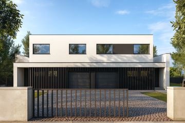  Projekt domu B-122 (PZB1037) - projekt domu z pełnym piętrem - Zdjęcie 1