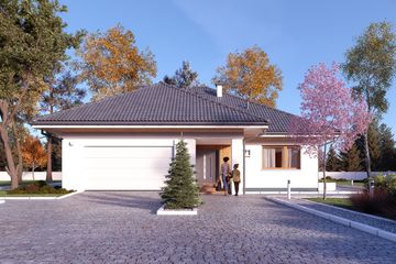  Projekt domu Ariel 6 (BSA2103) - projekt domu parterowego - Zdjęcie 4