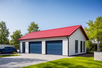  Projekt garażu G319 - Budynek garażowo - gospodarczy (PRA1352) - projekt garażu parterowego - Zdjęcie 1