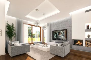  Projekt domu Tytan wariant B (WAH1836) - projekt domu z pełnym piętrem - Zdjęcie 4