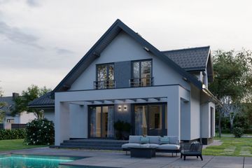  Projekt domu APS 162 NEW (LUA1390) - projekt domu parterowego z poddaszem - Zdjęcie 6