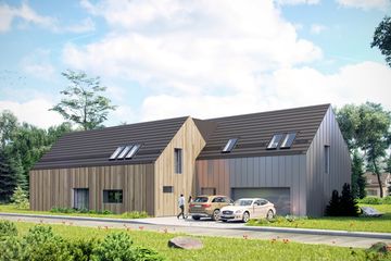  Projekt domu House x09 (WRG1058) - projekt domu parterowego z poddaszem - Zdjęcie 2