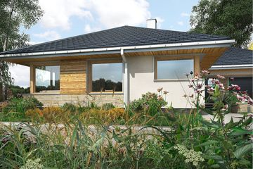  Projekt domu Cetyniec (1581) (KRD2728) - projekt domu parterowego - Zdjęcie 4