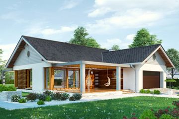  Projekt domu Telma Solis (1589) (KRD2734) - projekt domu parterowego - Zdjęcie 1