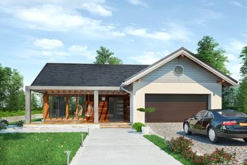  Projekt domu Telma Solis (1589) (KRD2734) - projekt domu parterowego - Zdjęcie 2