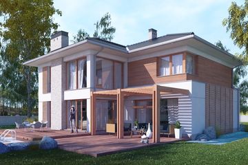  Projekt domu Sumptuosus I G2 (SLS1095) - projekt domu z pełnym piętrem - Zdjęcie 3