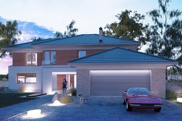  Projekt domu Sumptuosus I G2 (SLS1095) - projekt domu z pełnym piętrem - Zdjęcie 7