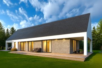  Projekt domu A-22 (PZB1039) - projekt domu parterowego - Zdjęcie 1