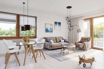  Projekt domu Mokka 6 (WOF1100) - projekt domu parterowego - Zdjęcie 8