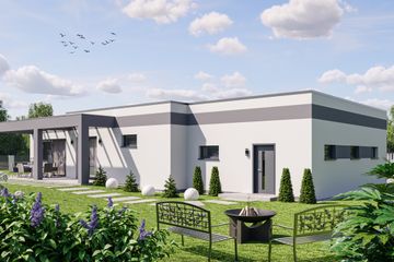  Projekt domu Dawid (PRA1357) - projekt domu parterowego - Zdjęcie 2