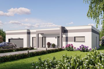  Projekt domu Dawid (PRA1357) - projekt domu parterowego - Zdjęcie 1