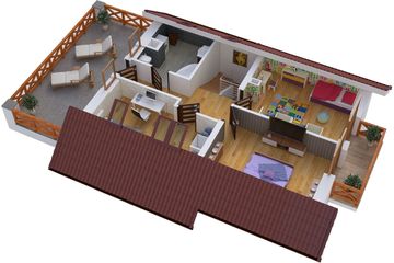  Projekt domu BW-03 wariant 7 (JGC1167) - projekt domu parterowego z poddaszem - Zdjęcie 5