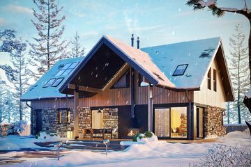  Projekt domu Nikolas G1 energo (WRC2665) - projekt domu parterowego z poddaszem - Zdjęcie 4