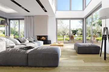  Projekt domu z widokiem 6 (WAH1713) - projekt domu z pełnym piętrem - Zdjęcie 5