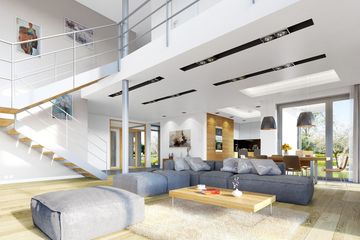  Projekt domu z widokiem 6 (WAH1713) - projekt domu z pełnym piętrem - Zdjęcie 6