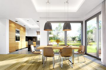  Projekt domu z widokiem 6 (WAH1713) - projekt domu z pełnym piętrem - Zdjęcie 7