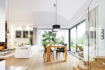  Projekt domu Parterowy (WAH1717) - projekt domu parterowego - Zdjęcie 10