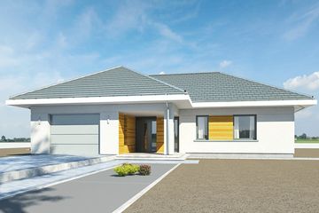  Projekt domu Parterowy (WAH1717) - projekt domu parterowego - Zdjęcie 5