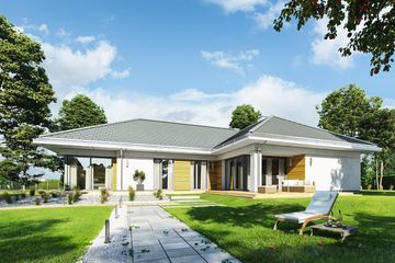  Projekt domu Parterowy 2 (WAH1718) - projekt domu parterowego - Zdjęcie 2