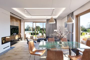  Projekt domu Party 2 (WAH1719) - projekt domu parterowego z poddaszem - Zdjęcie 5