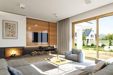  Projekt domu Doskonały (WAH1722) - projekt domu parterowego - Zdjęcie 6