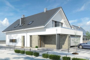  Projekt domu Salsa (WAH1726) - projekt domu parterowego z poddaszem - Zdjęcie 5