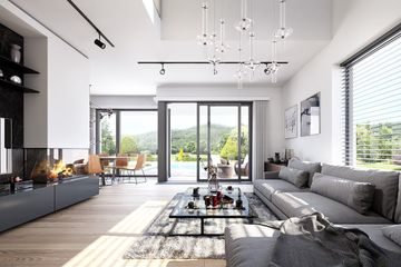  Projekt domu Salsa (WAH1726) - projekt domu parterowego z poddaszem - Zdjęcie 6