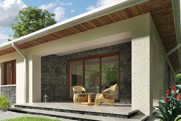  Projekt domu Bratek (1592) (KRD2739) - projekt domu parterowego - Zdjęcie 3