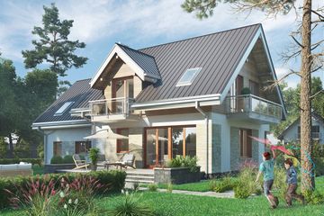  Projekt domu Zofia G2 (1599) (KRD2745) - projekt domu parterowego z poddaszem - Zdjęcie 6