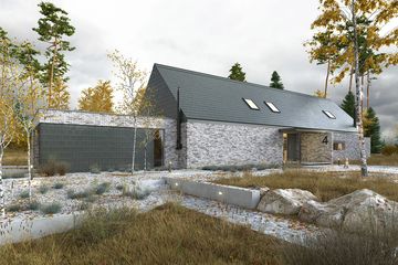  Projekt domu Odważny 1 (WAW1090) - projekt domu parterowego z poddaszem - Zdjęcie 2