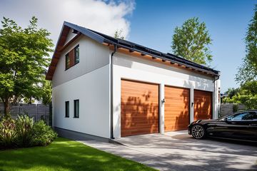  Projekt garażu G331 - Budynek garażowo - gospodarczy (PRA1361) - projekt garażu parterowego - Zdjęcie 1