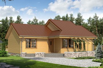  Projekt domu Szyper dr-S (BSA1061) - projekt domu parterowego - Zdjęcie 1