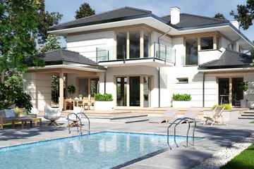  Projekt domu Carmen Magdalena lux (WRD2694) - projekt domu z pełnym piętrem - Zdjęcie 4