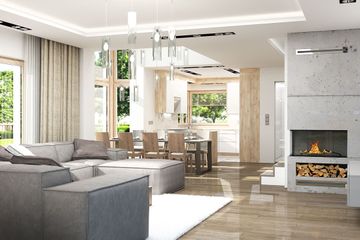  Projekt domu Carmen Magdalena lux (WRD2694) - projekt domu z pełnym piętrem - Zdjęcie 8