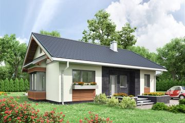  Projekt domu Agata (1601) (KRD2749) - projekt domu parterowego - Zdjęcie 4