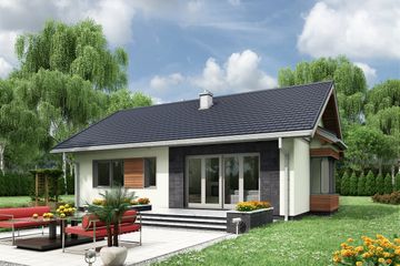  Projekt domu Agata (1601) (KRD2749) - projekt domu parterowego - Zdjęcie 6