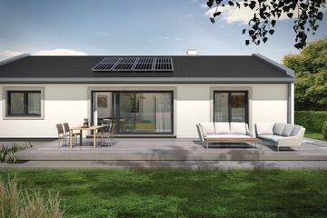  Projekt domu Simple 5 (WRD2697) - projekt domu parterowego - Zdjęcie 3