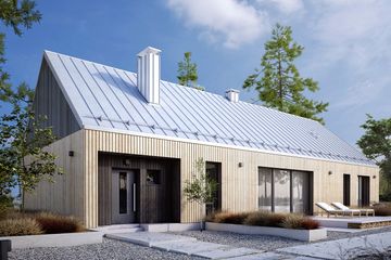  Projekt domu Jemioła (BSA2118) - projekt domu parterowego - Zdjęcie 1